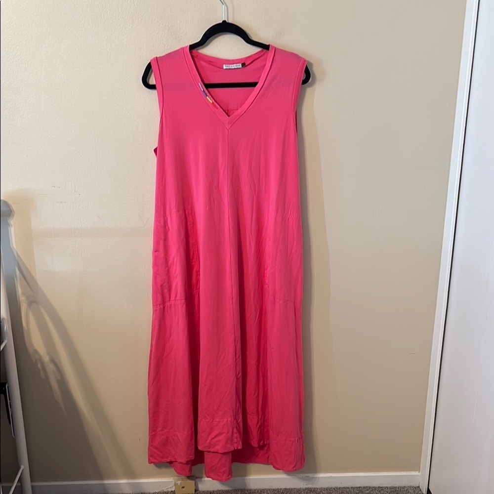 Zaket & Plover 100% Cotton Maxi Dress